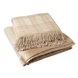 Bedspread Light beige Gingerlily Nude Silk Throw Buy оrder оnline