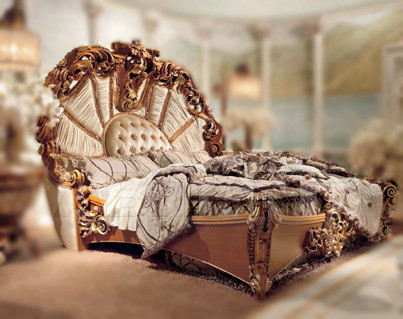 Buy Bed Riva Mobili d'Arte Giardino Italiano 7008['uyjrtgf