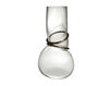 Vase Vanessa Mitrani COLORS Double Ring Grenat Contemporary / Modern