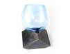 Vase Vanessa Mitrani COLORS Cut cube Grenat Contemporary / Modern