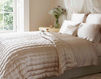 Bedspread Gingerlily Silk Throws & Bedspreads Windsor Silk Bedspread - Nude Art Deco / Art Nouveau