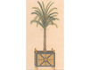 Wallpaper Iksel   Potted Palms PT 09 Oriental / Japanese / Chinese