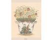 Wallpaper Potted Flowers PF 7 Ivory Wallpaper Iksel Potted Flowers PF 7 Oriental / Japanese / Chinese
