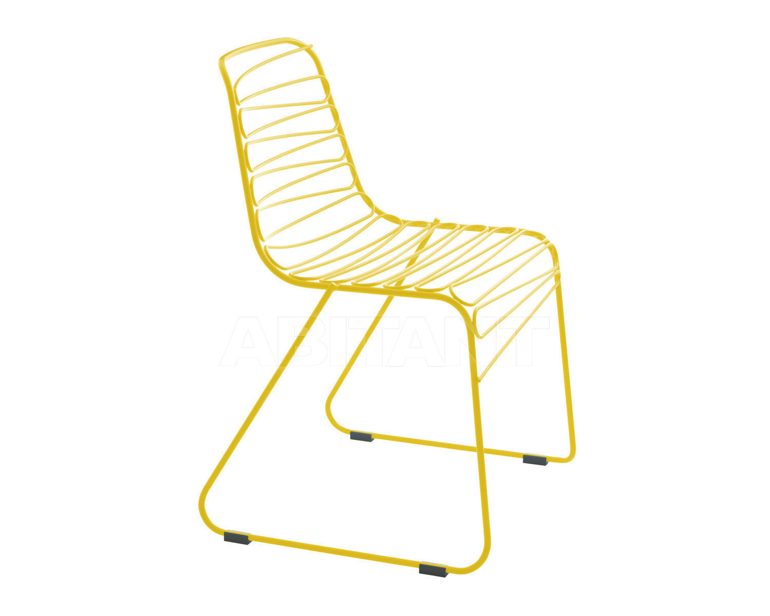 Chair Flux Yellow Magis Spa Sd1720 5033