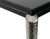 Console Villiers Brothers Limited 2016 Stiletto console table - hammered nickel Art Deco / Art Nouveau