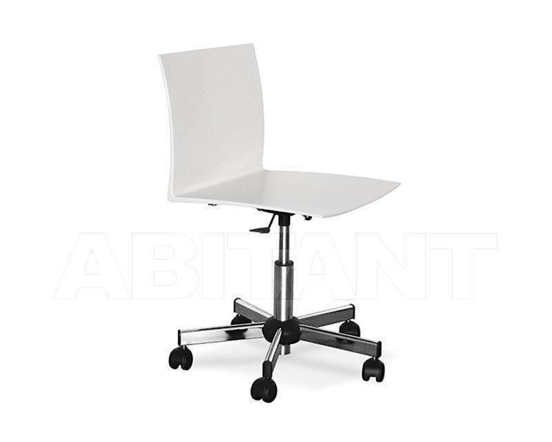 Chair White Dal Segno Design Slim Office Buy Order Online On