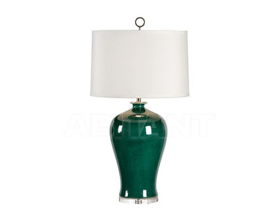 Dark green deals table lamp