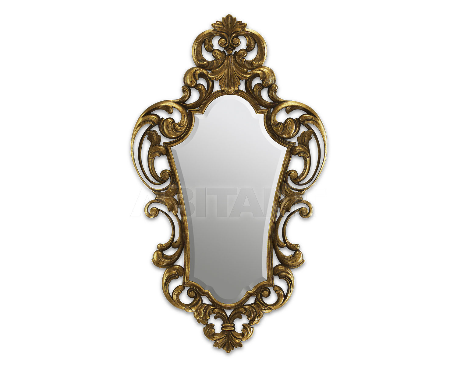 Buy Wall mirror Rococo Christopher Guy 2014 50-3094-B-BEV 14th C. Gold