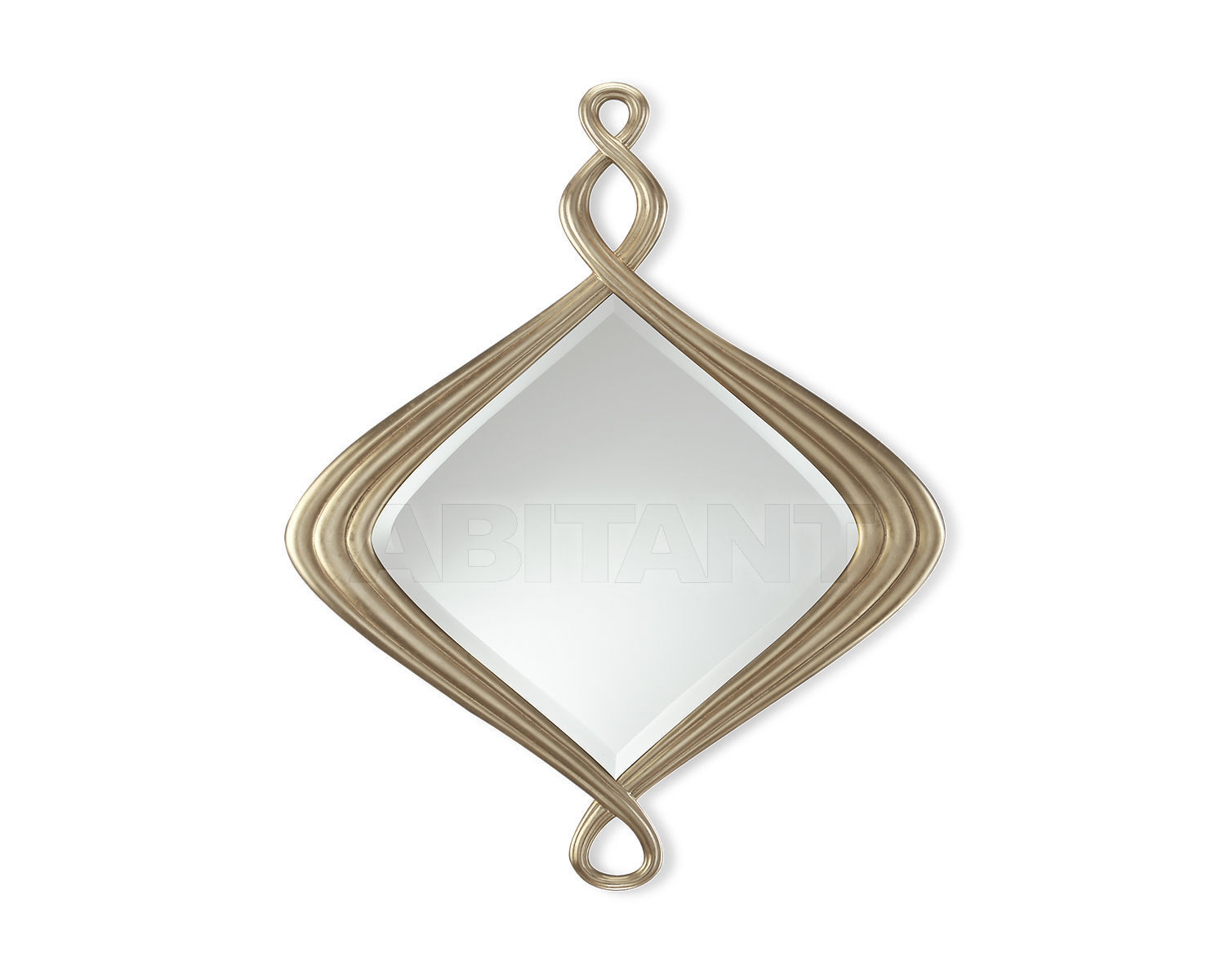 Buy Wall mirror Pirouette Christopher Guy 2014 50-2056-C-BEV 20th C. Silver