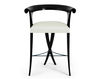 Bar stool Xaviera Christopher Guy 2014 60-0023-CC Ebony Art Deco / Art Nouveau