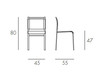 Chair Target Point Giorno SE133 6208Bianco Contemporary / Modern