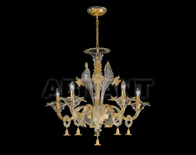Buy Сhandelier Sylcom s.r.l. Segno 1377/5 CR ORO