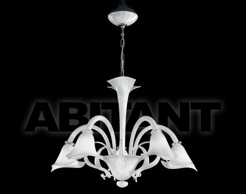 Buy Сhandelier Sylcom s.r.l. Segno 1479/5 K BL.CR