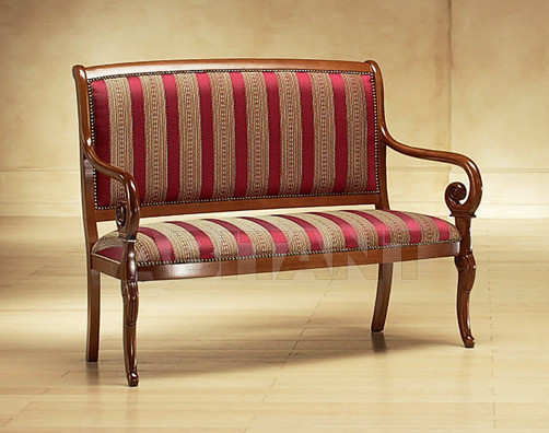 Settee Crossé 268/K price on request Buy Settee Crossé Morello Gianpaolo Red 268/K