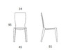 Chair Milly COM.P.AR Chairs 640 Contemporary / Modern