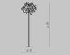 Floor lamp Metal Lux Astro Collection 2011 206.740.01 Contemporary / Modern