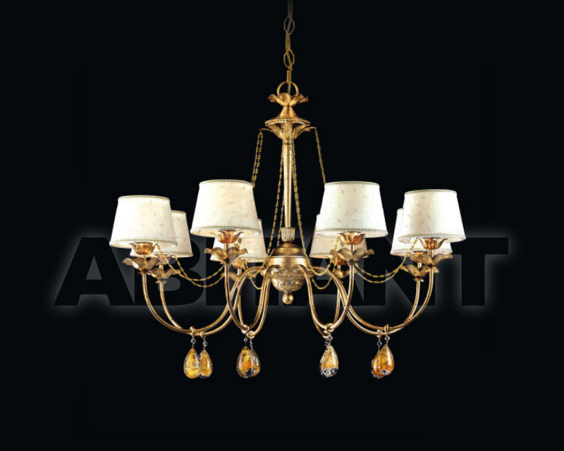 Buy Сhandelier Renzo del Ventisette & C. S.A.S Con Paralumi 14062/8 