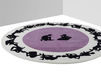 Designer carpet Nodus by IL Piccoli Allover HUMAN CIRCLE Contemporary / Modern