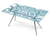 Dining table Scab Design / Scab Giardino S.p.a. Tavoli 7011 CR 002 + 5312 410 Contemporary / Modern