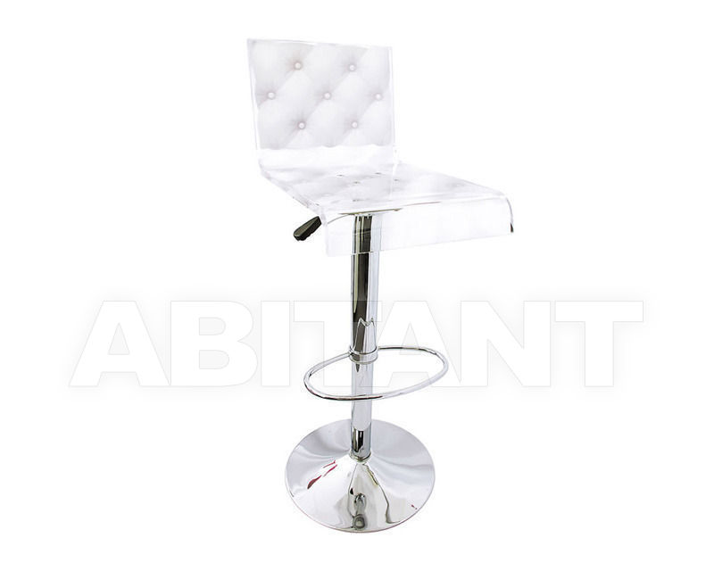 Buy Bar stool Acrila Capiton Capiton Bar stool pedestal leg blanche