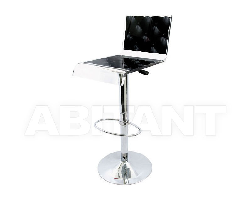 Buy Bar stool Acrila Capiton Capiton Bar stool pedestal leg black