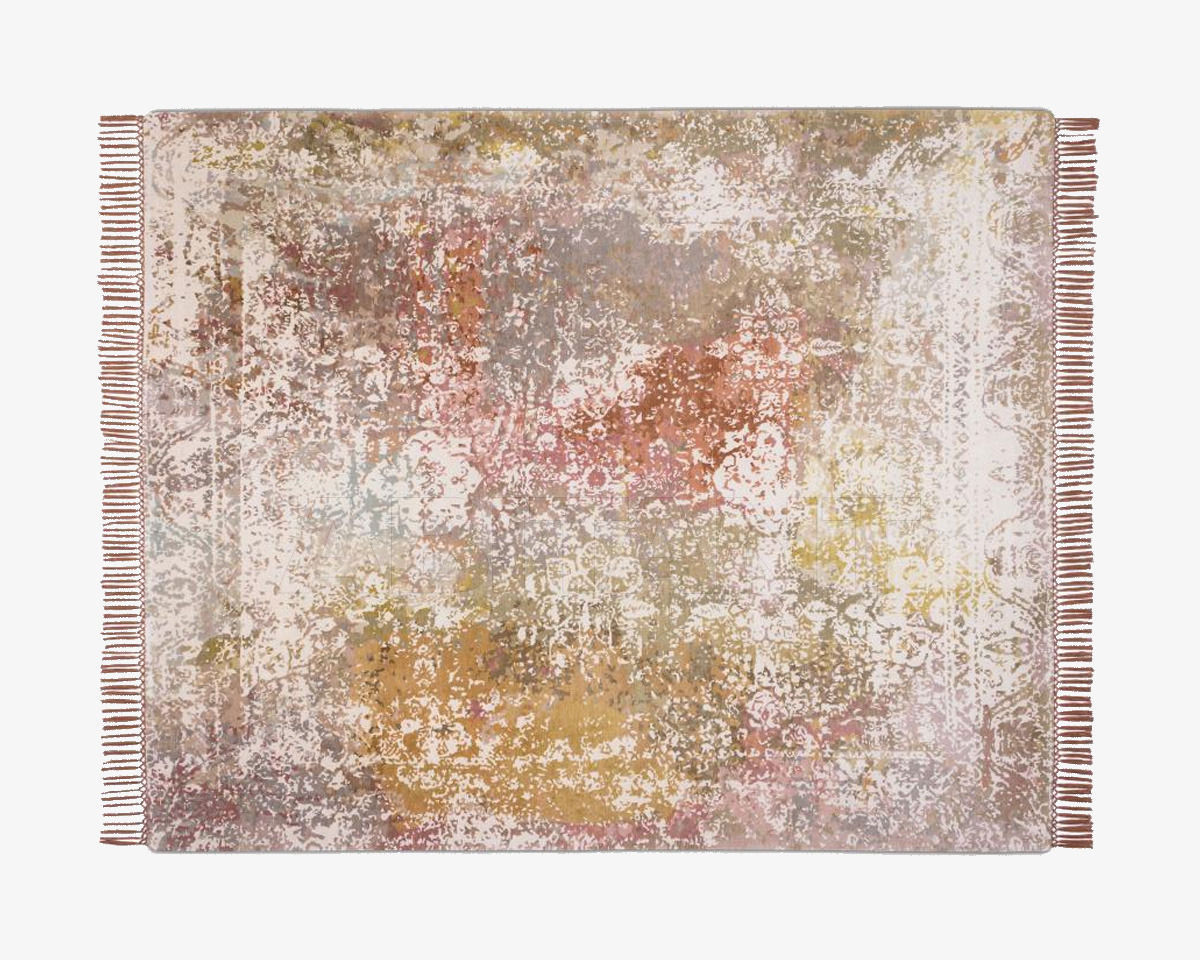 Buy Modern carpet Rug Star Walking Fields Copper Persia No. 01 | Copper_01_Pastel_BG 