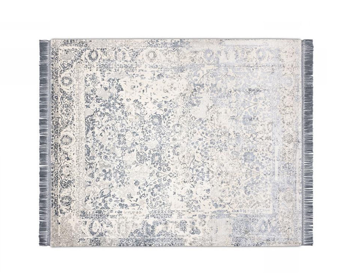 Buy Modern carpet Rug Star Persia/rajasthan Rajasthan No. 10 | SilverGrey | SilkFringes 