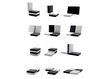Pouffe BOOKLET Milano Bedding/Kover srl Sofa Beds MDBOOI Contemporary / Modern