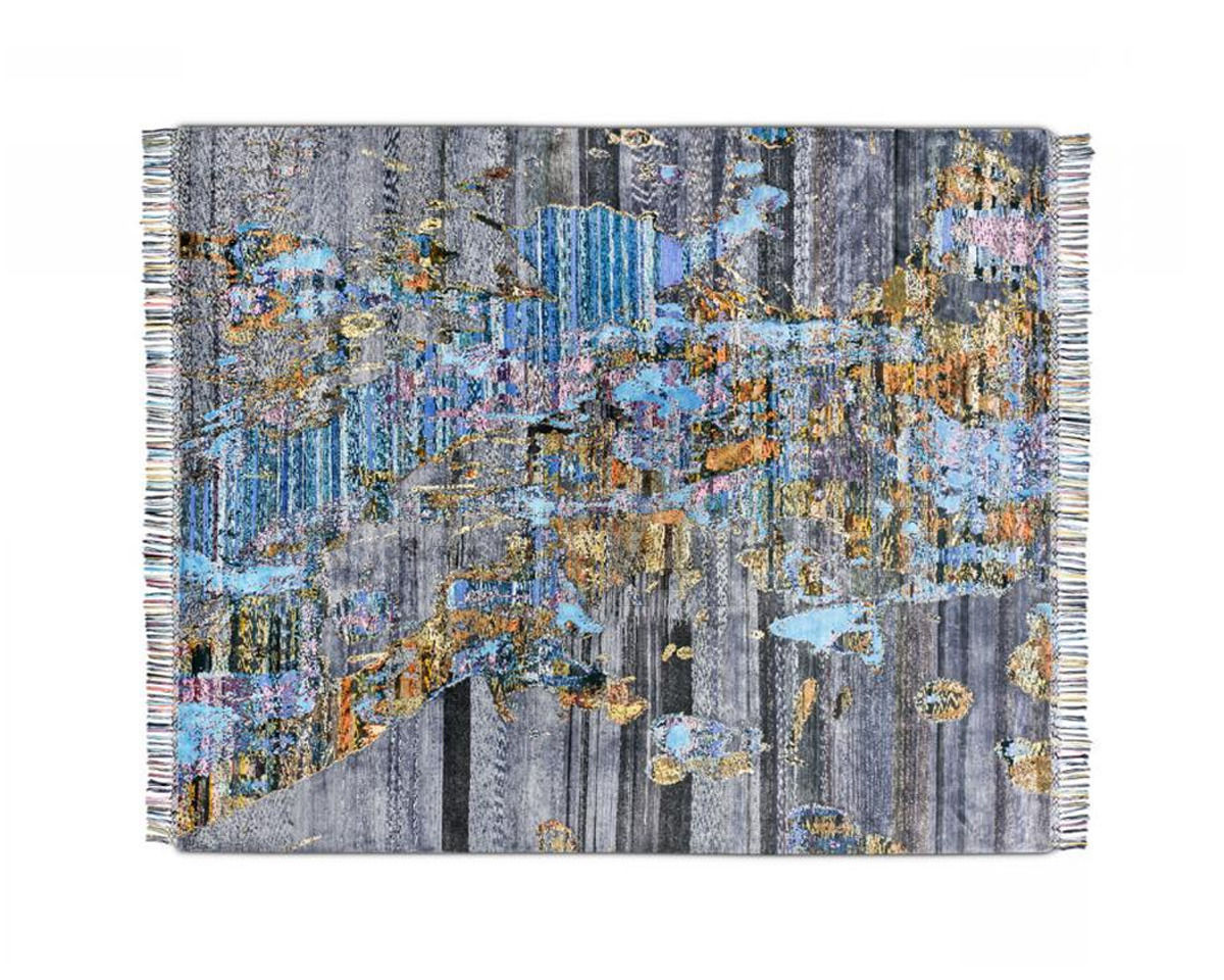 Buy Modern carpet Rug Star The Eco Project ECO Splash No. 5C | Random No. 0535 | SilkFringes